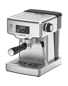 Кофеварка C60, рожковая, серебристый / черный Garlyn