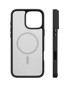 Чехол (клип-кейс) Haze Case, для Apple iPhone 16 Pro Max, черный/прозрачный Vlp