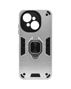 Чехол (клип-кейс) Anti-Shock case, для Tecno Spark Go 2025/Go1/Pop9, противоударный, серебристый Borasco