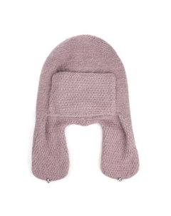 Шапка-ушанка из смесовой шерсти Fabretti