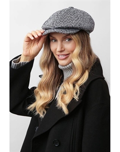 Кепи с принтом елочка Fabretti