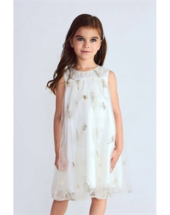 Платье из тюля с принтом Смена