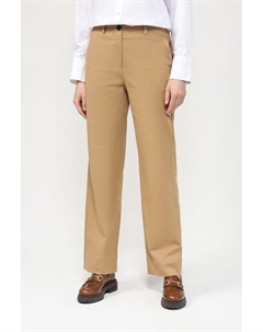 Хлопковые брюки прямого кроя Marc o'polo