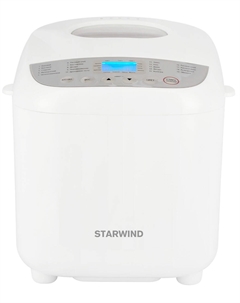Хлебопечка Starwind SBM2085, 600Вт, белый/серебристый