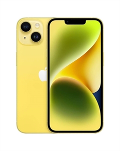 Смартфон Apple iPhone 14 256 ГБ Dual SIM жёлтый