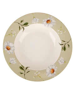 Тарелка NOUVELLE HOME Camila 21,5см глубокая фарфор Нет марки