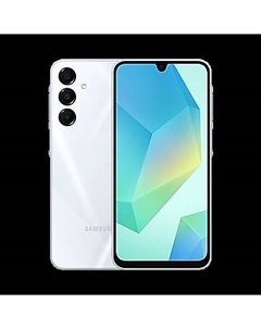 Смартфон Samsung Galaxy A16, 6.7" 2340x1080 AMOLED, Samsung Exynos 1330, 4Gb RAM, 128Gb, 3G/4G/5G, NFC, Wi-Fi, BT, 3xCam, 2-Sim, 5000 мА⋅ч, USB Type-C, Android 14, белый (SM-A166EZADMEA)