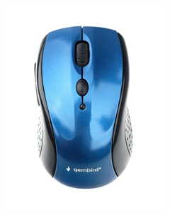 Мышь беспроводная MUSW-425, 2400dpi, оптическая светодиодная, USB, синий глянец (MUSW-425) Gembird