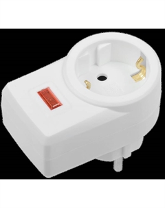 Сетевой фильтр СФ-01, 1-розетка, белый (WFP10-16-01-K01) Iek