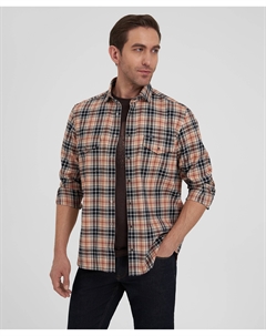 Рубашка дл.р. SHL-1966-N LBROWN Henderson