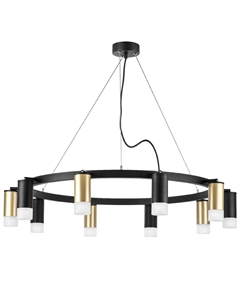 Подвесная люстра Rullo (571020+214440-5+214437-5+202431-10) LR0204053751 Lightstar