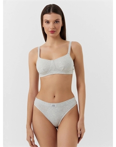 Трусы бразилиана женские серые Mark formelle