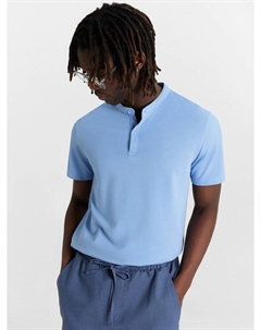 Поло мужское голубое Mark formelle