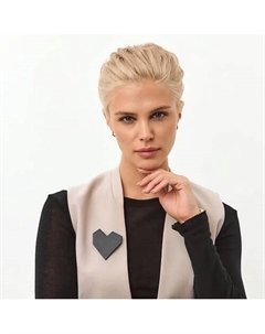 Брошь сердце Xenia dukova