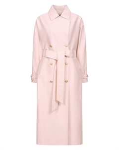 Тренч из хлопка и шелка Kiton