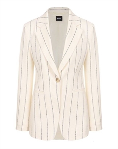 Жакет изо льна и вискозы Boss