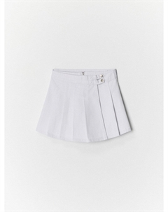 Джинсовая юбка-шорты в складку для девочек Sela