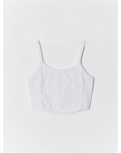 Укороченный топ в корсетном стиле для девочек Sela