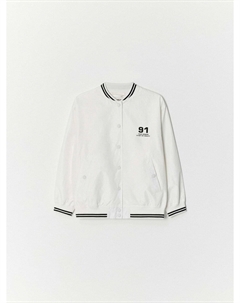 Базовый бомбер в стиле преппи для девочек Sela