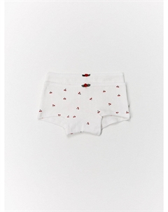 Набор из 2 трусов-шортиков для девочек Sela
