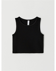 Укороченный топ в рубчик для девочек Sela