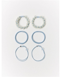 Набор из 6 резинок для волос для девочек Sela