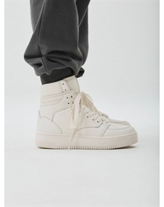 Высокие кожаные кеды детские Sela