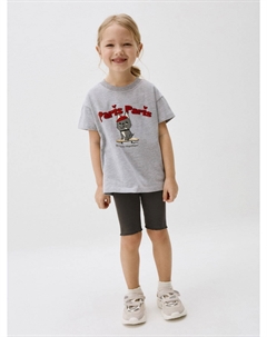 Базовые велосипедки в рубчик для девочек Sela