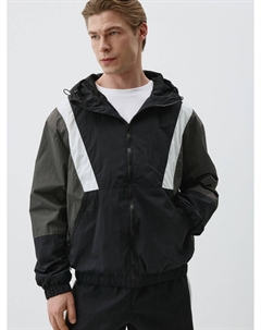 Бомбер с капюшоном болоньевый Sela