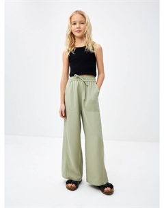 Широкие брюки из лиоцелла для девочек Sela