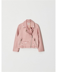 Короткая куртка-косуха для девочек Sela