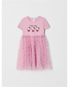 Платье Hello Kitty с юбкой из сетки для девочек Sela