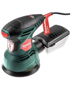 Эксцентриковая шлифовальная машина OSM260 зеленый Hammer