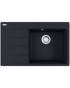 Кухонная мойка Franke CNG 611/211-78 TL, из материала Fragranite, чаша справа, черный матовый (114.0639.719)