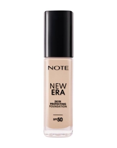 Защитный тональный крем для лица с увлажняющим эффектом New Era Skin Protecting Foundation SPF 50 Note