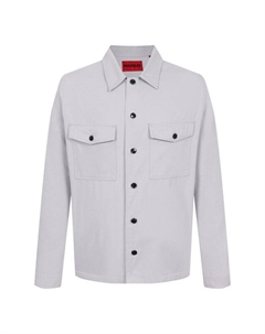 Хлопковая куртка-рубашка Hugo