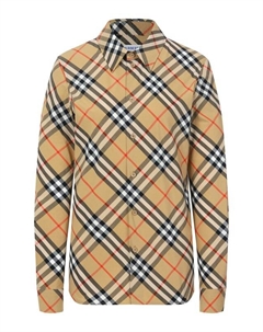 Хлопковая рубашка Burberry