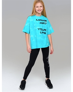 Фуфайка трикотажная для девочек (футболка) Playtoday tween