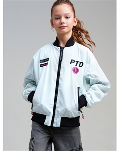 Куртка текстильная с полиуретановым покрытием для девочек (ветровка) Playtoday tween