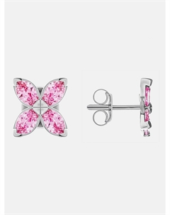 Серьги-пусеты, розовые маркизы Sneak peek