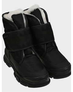 Ботинки высокие на липучке, черные Gallucci