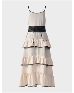 Платье с рюшами Monnalisa