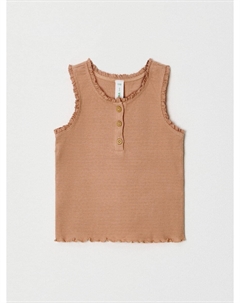 Топ с оборкой для девочек Sela