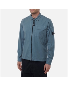 Мужская рубашка Organic Gabardine Full Zip Overshirt C.p. company
