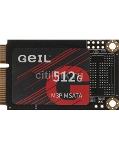 SSD накопитель M3P 512ГБ, mSATA, mSATA, mSATA Geil