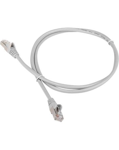 Патч-корд LanMaster FTP, вилка RJ-45, вилка RJ-45, кат.6, ПВХ, 3м, серый Lanmaster