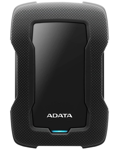 Внешний жесткий диск, накопитель и корпус Adata AHD330-1TU31-CBK, BLACK USB3.1 1TB EXT. 2.5"