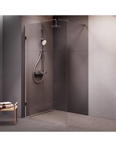 Душевая перегородка X-Joy W94UWI-110-F1-MTE 110x195, фурнитура хром, стекло прозрачное Am.pm.