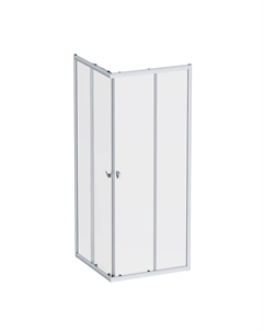 Душевой уголок Sunny W87G-403-8080-MT 80x80 см, серебро Am.pm.