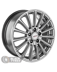 Литой диск X-136 7x17/5x114.3 D67.1 ET35, Серые X-trike